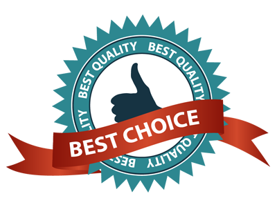 Badge of best choice
